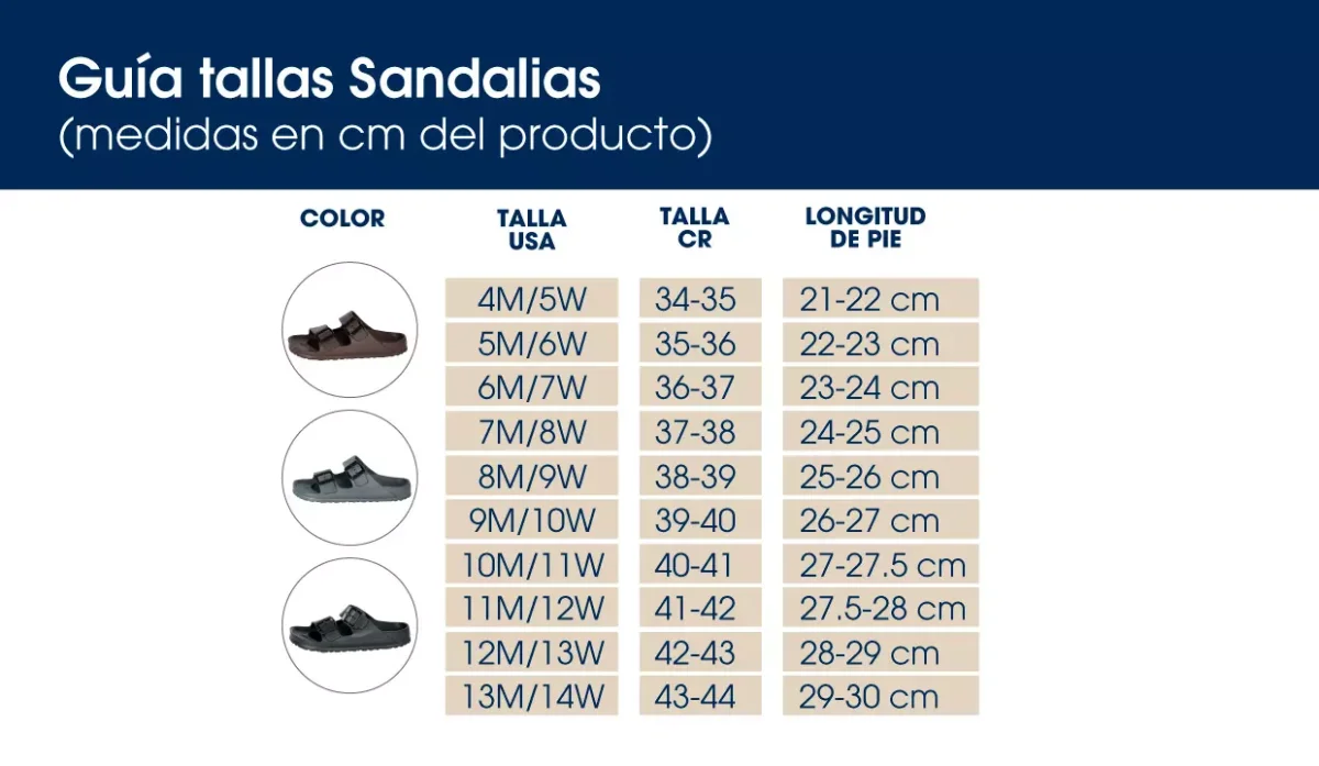 SANDALIAS PRAIAS UNISEX