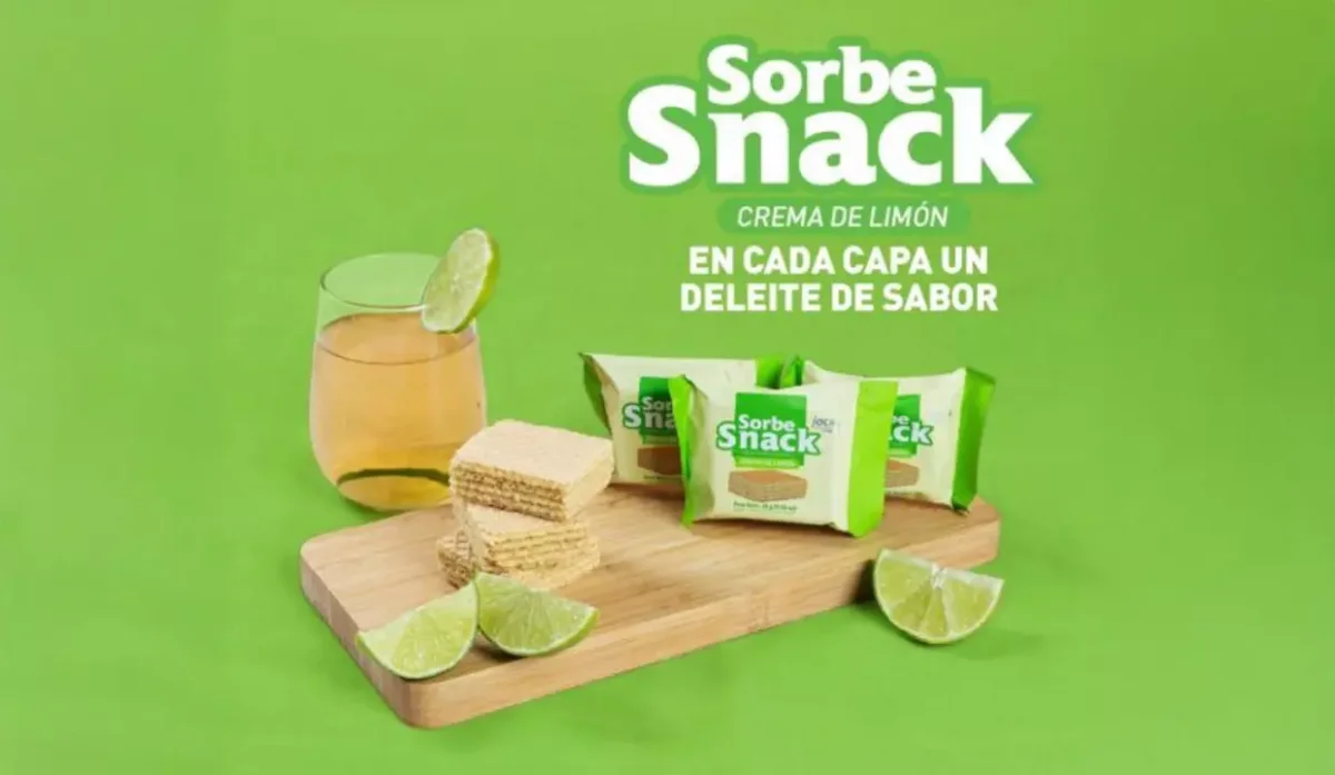 Snacks Limon sorbe snack jacks limón 8 pack