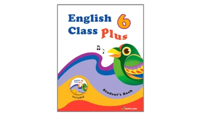 libro english class plus 6 santillana aprende inglés 6 grado